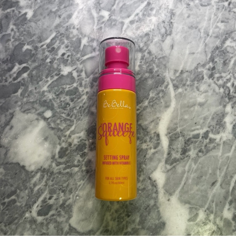 New‎ Be Bella Cosmetics Orange Squeeze Setting Spray